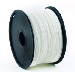 GEMBIRD Tisková struna (filament), PLA, 1,75mm, 1kg, bílá