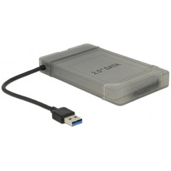 Delock Converter USB 3.0 Type-A male  SATA 6 Gb s 22 pin with 2.5” Protection Cover