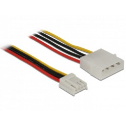 Delock Cable Power 4 pin male  4 pin floppy female 60 cm