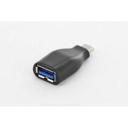 Digitus USB 3.1 adaptér, typ C na A, M F, Super-Speed, UL, bl