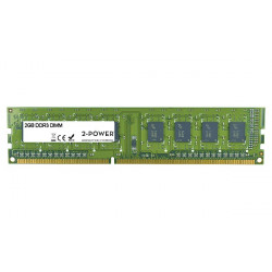 2-Power 2GB MultiSpeed 1066 1333 1600 MHz DDR3 Non-ECC DIMM 1Rx8 ( DOŽIVOTNÍ ZÁRUKA )