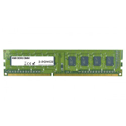 2-Power 4GB MultiSpeed 1066 1333 1600 MHz DDR3 Non-ECC DIMM 2Rx8( DOŽIVOTNÍ ZÁRUKA )