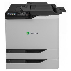Lexmark CS820dtfe color laser 57 57ppm, síť, duplex, dotykový LCD + dodatečný vstupní zásobník + sešívačka
