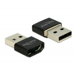 Delock Adapter HDMI-A female  USB Type-A male black