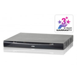 ATEN 1-Local 2-Remote Access 40-Port Cat 5 KVM over IP Switch with Virtual Media 
