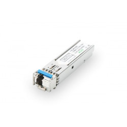 1.25 Gbps BiDi WDM SFP Module, Up to 20km with DDM support, Singlemode, LC Simplex Connector 1000Base-LX, Tx1310nm Rx1550nm