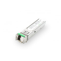 1.25 Gbps BiDi WDM SFP Modul, do 20km, s podporou DDM, Singlemode, LC Simplex konektor 1000Base-LX, Tx1550nm Rx13