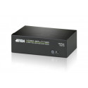 ATEN VS0102-AT-G 2PORT VGA Splitter with Audio W EU ADP