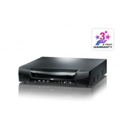 ATEN KN8164V-AX-G 64Port KVM over IP SW - 1Local 8remote USER ACCESS W PW CABLE EU