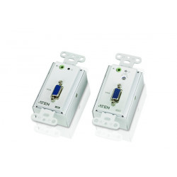 ATEN VE156-AT-G VGA Over Cat 5 Extender Wall Plate W EU ADP (1280 x 1024@150m)