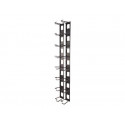 APC - Stojanový panel pro uspořádání kabelů - černá - pro P N: AR3106SP, SMX1000C, SMX1500RM2UC, SMX1500RM2UCNC, SMX750C, SMX750CNC, SRT5KRMXLW-TW