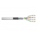 Digitus Kabel CAT 5e SF-UTP, délka 100 m, papírová krabička, AWG 26 7, PVC, simplex, barva šedá