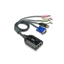 ATEN KA7178-AX Dual Output USB Virtual Media KVM Adapter Cable with AUDIO