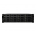 Synology RackStation RS4017XS+ - Server NAS - 16 zásuvky - k upevnění na regál - SATA 6Gb s - RAID 0, 1, 5, 6, 10, JBOD - RAM 8 GB - 10GBase-T - iSCSI - 3U