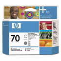 HP 70 Gloss enhancer + Grey DJ Printhead, C9410A