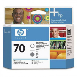 HP 70 Gloss enhancer + Grey DJ Printhead, C9410A