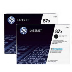 HP 87X 2-pack High Yield Black Original LaserJet Toner Cartridges (CF287XD)