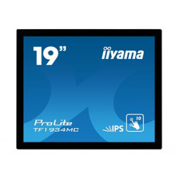 iiyama ProLite TF1934MC-B7X - LED monitor - 19" - open frame - dotykový displej - 1280 x 1024 - IPS - 350 cd m2 - 1000:1 - 14 ms - HDMI, VGA, DisplayPort - černá