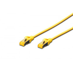 Digitus CAT 6A S-FTP patch cable, Cu, LSZH AWG 26 7, length 1 m, color yellow