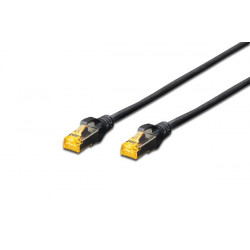Digitus CAT 6A S-FTP patch cable, Cu, LSZH AWG 26 7, length 2 m, color black