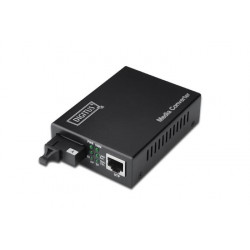 Digitus Media Converter, Singlemode, BiDi, WDM Gigabit Ethernet, Tx1310nm Rx1550nm SC connector, Up to 20km