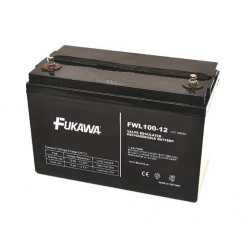 akumulátor FUKAWA FWL 100-12 (12V; 100Ah; závit M6; životnost 10let)
