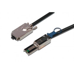 Digitus Připojovací kabel SAS, Infiniband - mini SAS 26 pin 1,00m, CU, AWG28, 2x stínění, M M
