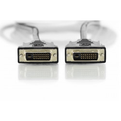 Digitus DVI connection cable, DVI(24+1) M M, 2.0m, DVI-D Dual Link, bl