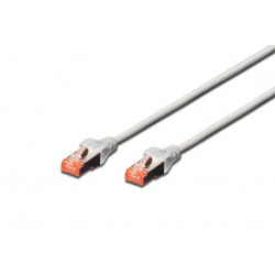 Digitus CAT 6 S-FTP patch cable, Cu, LSZH AWG 27 7, length 25 m, color grey