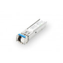 Digitus 155 Mbps BiDi WDM SFP Module, Up to 20km Singlemode, LC Simplex Connector 100Base-BX, Tx1550nm Rx1310nm