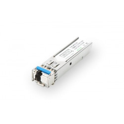 Digitus 155 Mbps BiDi WDM SFP Module, Up to 20km Singlemode, LC Simplex Connector 100Base-BX, Tx1550nm Rx1310nm