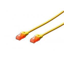 Digitus Patch Cable, CAT 6 UTP, AWG 26, měď, žlutý, 2m