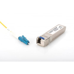 Digitus SFP+ 10 Gbps Bi-directional Module, Singlemode 10km, Tx1330 Rx1270, LC Simplex Connector, with DDM feature