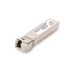 Digitus SFP+ 10 Gbps Bi-directional Module, Singlemode, 60km, Tx1270 Rx1330, LC Simplex Connector, with DDM feature