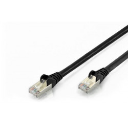 Ednet Patch kabel, CAT6, RJ45 samec samec, 10,0 m, S-FTP, AWG 27 7, LSZH, černý