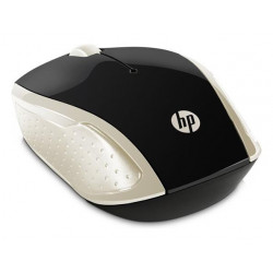 HP 200 myš, Bezdrátová USB, Optická, 1000 dpi, Zlatá ( 2HU83AA#ABB )