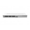 MikroTik CRS326-24G-2S+RM, 800MHz CPU, 512MB, 24xGLAN, 2xSFP+cage, ROS L5, PSU,1U Rackmount