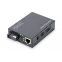 Digitus Media Converter, Singlemode, BiDi, WDM Gigabit Ethernet, Tx1550nm Rx1310nm SC connector, Up to 20km