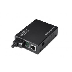 Digitus Media Converter, Singlemode, BiDi, WDM Gigabit Ethernet, Tx1310nm Rx1550nm SC connector, Up to 40km
