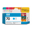 HP C9452A No. 70 Cyan Ink Cart pro DJ Z2100, 130ml 