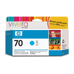 HP C9452A No. 70 Cyan Ink Cart pro DJ Z2100, 130ml 