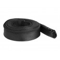 Braided Sleeve with zip fastener heat-re, Braided Sleeve with zip fastener heat-re