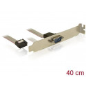 Delock Slot Bracket  1 x Serial Pin layout: 1:1