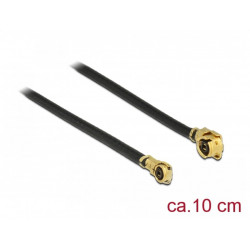Delock Anténní kabel MHF U.FL-LP-068 kompatibilní samec  MHF IV HSC MXHP32 kompatibilní samec 10 cm 1,13