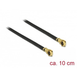 Delock Anténní kabel MHF IV HSC MXHP32 kompatibilní samec  MHF IV HSC MXHP32 kompatibilní samec 10 cm 1,13