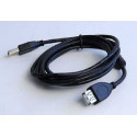 Kabel CABLEXPERT USB A-A 4,5m 2.0 prodlužovací HQ s ferritovým jádrem