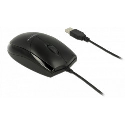 PopisTato kabelová USB myš Delock s klasickým designem přináší ticho do každého pracovního prostředí. např.: v otevř