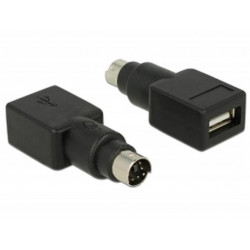 Delock Adaptér PS 2 samec  USB Typ-A samice