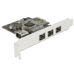 Delock PCI Express Karta 3 x externí FireWire B + 1 x interní FireWire A