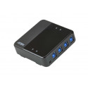 ATEN 4 x 4 USB 3.1 Gen1 Peripheral Sharing Switch